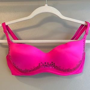 Victoria's Secret sequin balconet push-up bra, size 34D